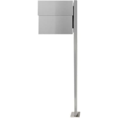 Radius - Letterman staande brievenbus XXL 2 - zilver