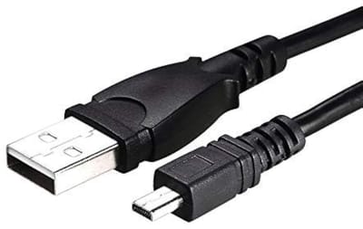 Allecto - Vervangende USB Kabel voor Pentax Ricoh GR Digital IV - 1 Meter - Kwaliteitskabel - Gegevensoverdracht - Camera Accessoire - Geschikt voo...