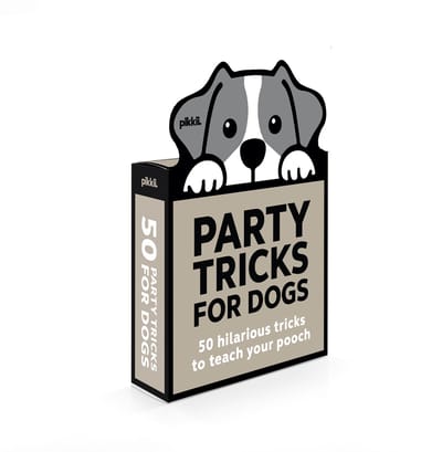 pikkii Party Tricks for Dogs Mini – Hondentrucjes & Training Kaarten | Origineel Cadeau voor Hondenliefhebbers 15.1 x 5.5 x 12.5 cm 149gr