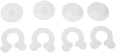 JHUBERS- Dekbedclips voor Dikke Dekbed - 4 Stukken - Stevige Bevestiging - Herbruikbaar - Praktisch en Functioneel - Robuust en Duurzaam - Beddengoedclips