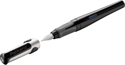 Pelikan vulpen Pelikano Original - Rechtshandig - Zwart
