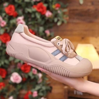 Automne Nouvelles Ins Respirantes Petites Chaussures Blanches Chaussures de Planche Décontractées Basses pour Femmes Chaussures Plateformes Muffin 40 vert