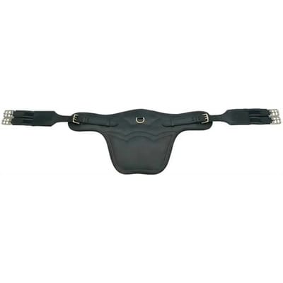 Leren zadeltasband Zaldi