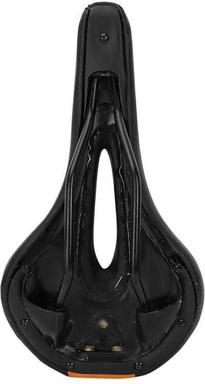 Dailygoods- Fietszadel Waterdicht - Comfortabel/Ergonomisch - Stevig Stalen Frame - Veilig Bevestigd - Geschikt voor Mountainbike - Minimaliseert Wrijving - Fietsstoel