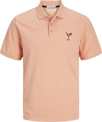 Jack & Jones Poloshirt Jorpalm Emb Polo Ss Dut 12257950 Canyon Sunset Mannen Maat - M
