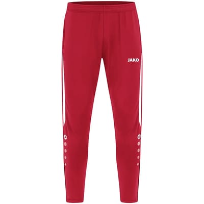 Jako Allround Trainingsbroek Heren - Wit / Rood | Maat: 3XL