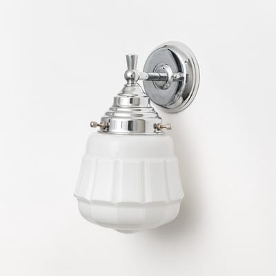 Wandlamp Cadence Royal Chroom - Art Deco Trade
