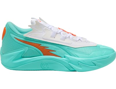 PUMA Unisex Scoot Zeros Ii Shift Aquatic-orange Poppy Taglia: 45 | Scarpe da Corsa Outlet | Unisex | Ciano