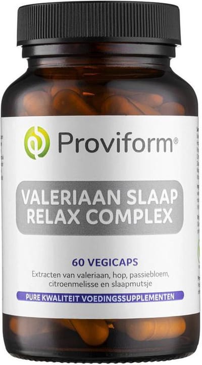 Proviform Valeriaan slaap relax complex 60 Vegetarische capsules