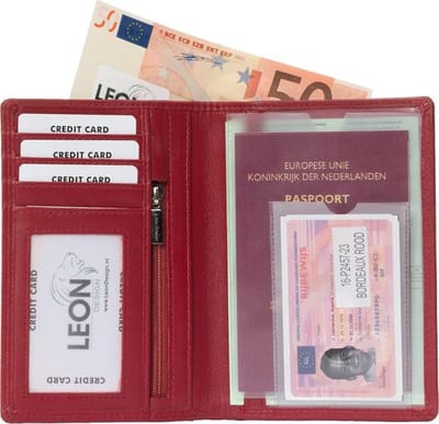 Paspoort Hoesje - Card Holder - Travel - Paspoorthouder - Travel Organizer - Reisportemonnee - Paspoorthoes - Travel Wallet - Paspoorthoezen - Reisdocumenten Organizer - Paspoort Tasje - Paspoort - Mapje - Paspoort Houder - Paspoort Cover - Cadeau