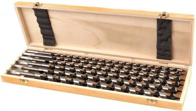 HBM 6-delige Slangenborenset 460 mm voor Hout en Zacht Hout