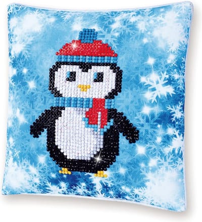 Christmas Penguin Diamond Dotz 18x18 cm