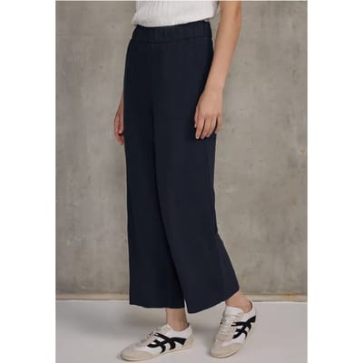 Culottes in effen kleur