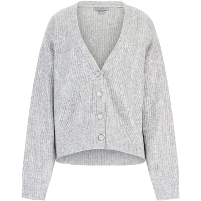 Damesvest Guess Fur Mix Zip FRNT Mila Cardi