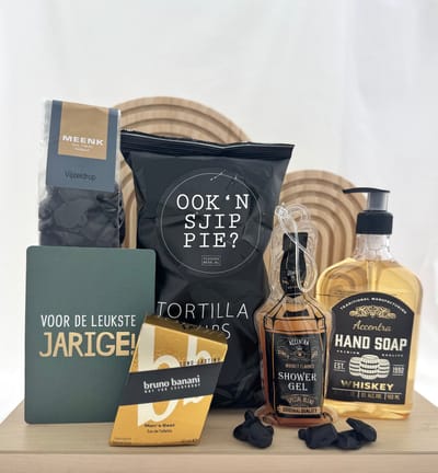 Verjaardag •Cadeaupakket Heren• Bruno Banani Whisky - Cadeau voor Mannen - Perfect Gifts