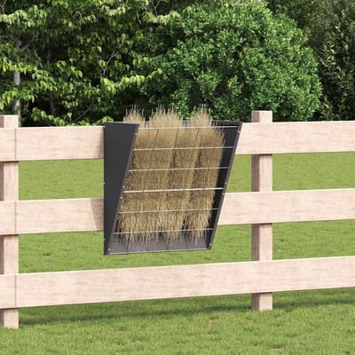 vidaXL - Hangend - Hooi - Voeder - Zwart - 61 - x - 33 - x - 66 - cm - 5 - kg