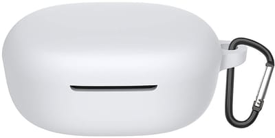 SPHProducts - Cilicone hoesje - Xiaomi Redmi Buds 4 Lite - Ultradun en zacht - Wit - Anti-val en krasbestendig - Geschikt voor Xiaomi Redmi Buds 4 Lite