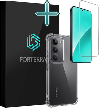 Hoesje Met Screenprotector - Geschikt voor Xiaomi 15 - Sterk & Shockproof - Back Cover - Siliconen Case - Telefoon Hoes - Shock Proof - Transparant