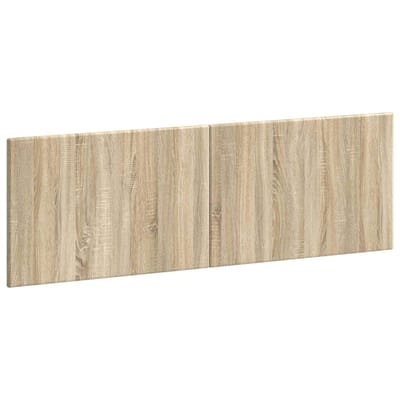 vidaXL - Wandgemonteerd - Hoofdbord - BREDA - Sonoma - Eiken - Bewerkt - hout