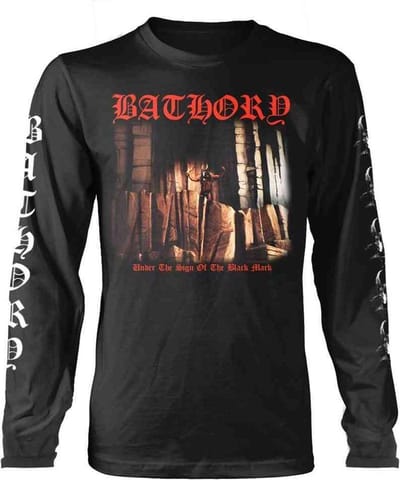 Bathory Longsleeve shirt -XL- Under The Sign Zwart