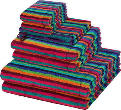 Cawö Sonstiges 2 X washandjes 2 X gasten- 2 X douche- 2 X handdoek - in set 8 pack Lifestyle