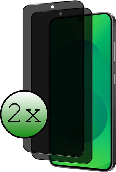 Screenprotector - 2 Stuks Geschikt voor Samsung Galaxy S25 - Privacy Filter - Beschermglas - Gehard Glas - Tempered Glass - Screen Protector