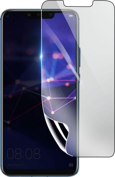 3mk, Geschikt voor Huawei Mate 20 lite, Schokbestendige Hydrogel Screenprotector, Transparant