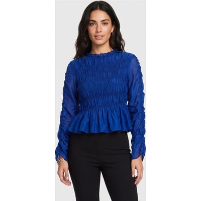 & Other Stories St Masha Blouse Blue Taglia: XS | Maglie a manica lunga Outlet | Donna | Blu