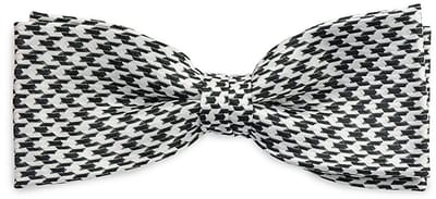 Sir Redman - Strikken - strik Holly Houndstooth - zwart / wit