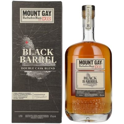 Mount Gay Rum Mount Gay 1703 BLACK BARREL Barbados Rum 43% Vol. 1l in geschenkverpakking