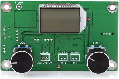 FM Radio Ontvangstmodule met DSP & PLL Technologie - Digitale Stereo voor 87-108MHz met Seriële Bediening