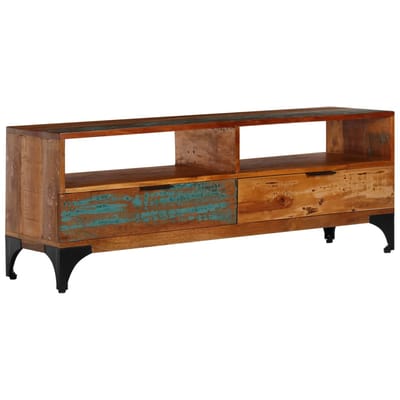 vidaXL - Tv-meubel - 118x35x45 - cm - massief - gerecycled - hout