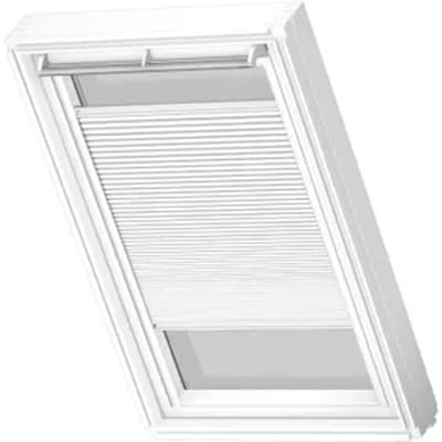 Velux Manueel Verduisterend Plisségordijn Fhc P06 1045swl Wit White Line