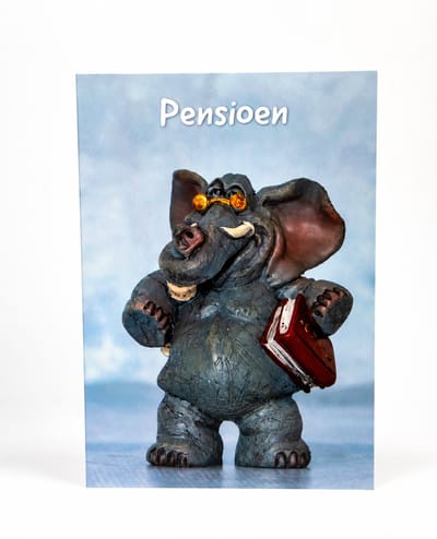 Pensioen olifant – Vrolijke start van vrije tijd | Kleintje Fotografie