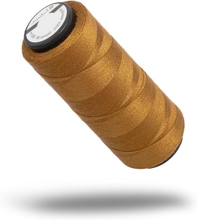 Jeansgaren Naaimachine - Naaigaren Sterk - Kleding Repareren - Naden Origineel - 500 Meter - Bruin