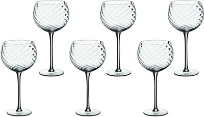 Glas op voet 60cl STEN - 6 Stuks
