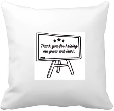 Akyol - thankyou for helping me grow and learn Kussen hoes - Juf - meester - dankje voor helpen - 40 bij 40 cm