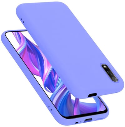 Cadorabo Hoesje geschikt voor Huawei Y9S in LIQUID LICHT PAARS - Beschermhoes gemaakt van flexibel TPU silicone Case Cover