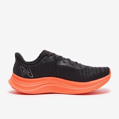 New Balance Fuel Cell Proper V4 - Unisex Hardloopschoen - Zwart/Oranje - Maat 42.5