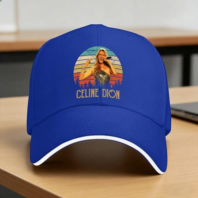 Zomer Celine Dion Baseballpet Outdoor Sport Vintage Custom Logo Zon Hip Hop Petten Mannen Volwassenen Zonbescherming Snapback Pet One Size