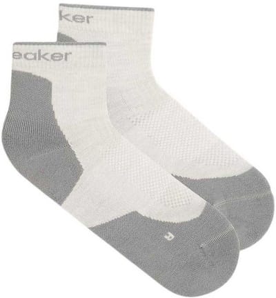 Icebreaker Dames Wandelsokken Quarter Light Cushion Creme