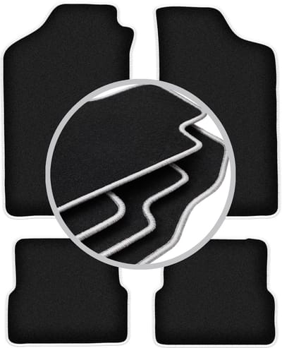 CARLUX-SILVER automatten voor: Volkswagen Jetta II sedan (1984-1992)