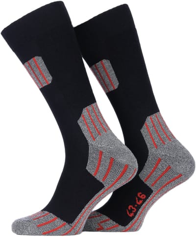 Fostex Garments - Work and outdoor socks - Zwart - Maat 46-49