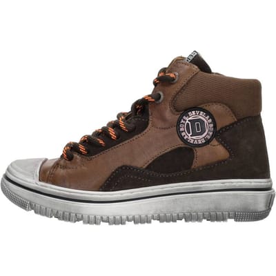 Develab Veterschoenen Hoog Veterschoenen Hoog - Cognac - Maat 28
