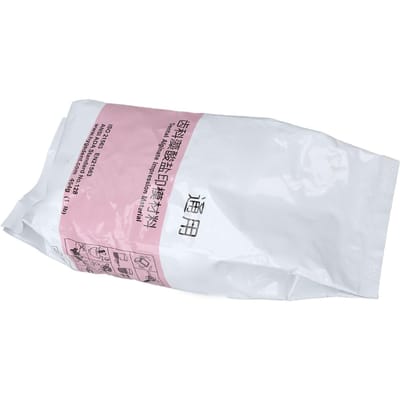 Alginaten Afdrukmateriaal Professioneel Hoge Vloeibaarheid Stofvrij Mentha Spicata Vormpoeder voor Tandartsen 454g white
