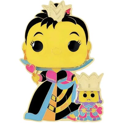 Funko Alice In Wonderland - POP! Enamel Queen And King 10 cm Pin - Multicolours