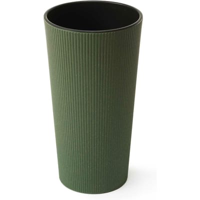 Urbanika Eco Wood - Bloempot - Modern design - Lichtgewicht - Ecologisch - 46 cm