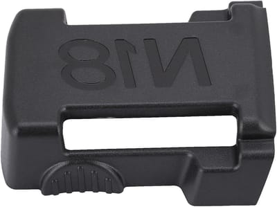 Batterijhouder - Accu Opslag - Werkplek Organiseren - Montagegaten - 5 Stuks - Zwart