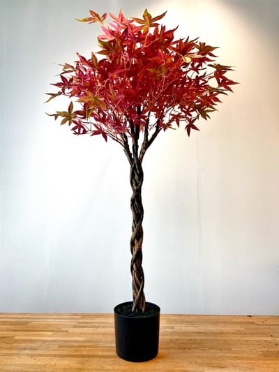 Kunststof Esdoorn Boom - Lauco Bloemisterij - 114 cm hoog