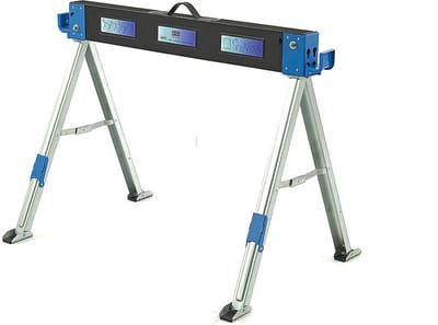HBM Professionele inklapbare zaagbok schraag voor metaal 500 kg 120 mm 6 kg
